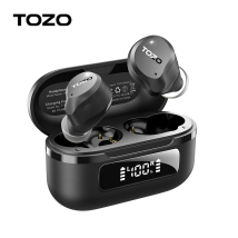 TOZO New NC9 Wireless Earphone Hybrid Active Noise Cancelling,Bluetooth Earbuds With Immersive Sound Premium Deep Bass, 59H Play