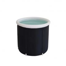 MAYZANEN Bagno di ghiaccio Vasca da bagno pieghevole portatile Addensare Grande secchio da bagno gonfiabile per adulti Terapia dell'acqua esterna Vasca da immersione fredda