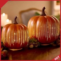Halloween Kürbisse Lampe LED Lichter Funkeln Licht Lichterkette Urlaub Beleuchtung Kürbis Licht Hause Dekoration Halloween Dekoration