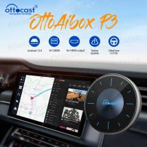 OTTOCAST OttoAiBox P3 Wireless Android AI Box per Uscita HDMI Accessori CarPlay per Chervolet Skoda Porsche Hyundai Volkswagen