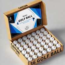 Caiton 36 Golfbälle – 40 Yards + Entfernung, Dual-Core-Struktur, Reisegenauigkeit, Spinkontrolle, weiches Gefühl, langlebig, rutschfest