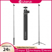 Ulanzi TT24 1.5M Cka Quick Release Selfie Stick Four-Leg Tripod Stand for Mobile Phone Gopro Action Camera with 360° Rotation