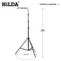 Treppiede HILDA 3M per livello laser, altezza regolabile, supporto per treppiede scalabile in alluminio addensato per treppiede autolivellante