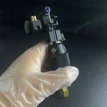 POPEIRONS new self-locking tattoo handle aluminum matte process Grip long needle handle