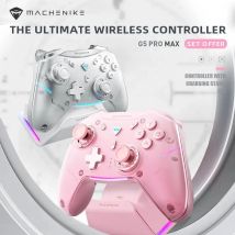 MACHENIKE G5Pro Max Gaming Controller Mit Lade Dock RGB Wireless Gamepad Hall Effekt Joystick Trigger Für Schalter PC Telefon