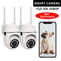 2 Stücke Ease Life App 1080 P WiFi Glühbirne Überwachungskamera Farbe Nachtsicht Motion Tracking Outdoor Sicherheitsmonitor Kamera Y108