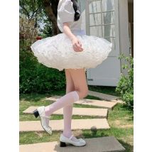 Lolita Super Stuffed Petticoat Violent Support Boneless Duck Butt Bustle Skirt Crinoline Underskirt for JSK OP Dress Japan Style