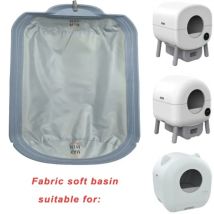 Cuscinetto in silicone per sabbiera per gatti autopulente automatica, accessori sostituiti