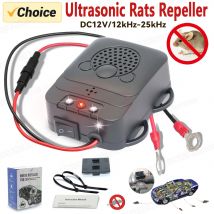 12-V-Ultraschall-Schädlingsbekämpfungsgerät für ungiftige elektronische Maus abwehrmittel für Kraftfahrzeuge im Freien halten den Marder gegen Ratten fern
