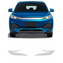 KUNGKIC Headlight Rearview Film for BYD ATTO 3 Plus EV 2022 2023 8.5mil Paint Protection Rearview Pre-Cut Clear Transparent TPU