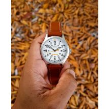 Genuine Leather Watch Band, Retro Vintage 20 22 24 26mm Handmade Replacement Leather Watch Strap for Men and Women