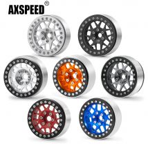 AXSPEED 4 pezzi in metallo 1.9 "/2.2 pollici Beadlock cerchi 25/35mm per Axial SCX10 Wraith TRX-4 D90 1/10 RC Crawler auto parti di aggiornamento