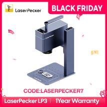 Grawer laserowy Laserpecker do metalu i plastiku Przenośne ręczne grawerowanie laserowe z 10KW Bluetooth 5.0 4k LP3