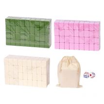 Mini Chinesischen Mahjong Sets Mit 146 Melamin & Große Lagerung Tasche Traditionellen Bord Spiel Für Familie Freizeit Zeit