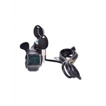 1Pc Electric Bicycle Finger Thumb Throttle With Power Switch LCD Display Switch Handlebar Grips E-Bike Scooter Accessories
