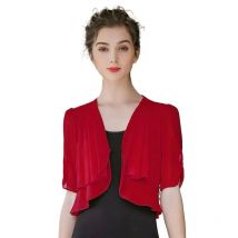 Frauen dünnen Mantel lässig Sommer Sonnenschutz Shirts, Büro Cardigan Shirt Tops Rüschen Bluse Blusa koreanische Mode Cardigans