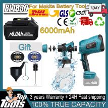 Farbspritzgerät, elektronische Pistole für Makita 18 V Akku, verwendet für Auto, Fahrzeug, Wandgehäuse, DIY-Werkzeuge, kompatibel mit Makita BL1830 Akku