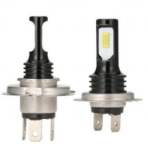 2Pcs 30000LM Mini H4 H7 LED Car Headlight H8 H9 H11 9006 HB4 9005 HB3 High Bright CSP High Low Beam Auto Lamp 12V Led Lights