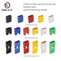 Jumper Cap 2.54mm Pitch Pin Header Connector Long Type Jumper Plug Cover DIY Repair Parts Diygba