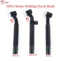 WP17 150A Argon Gas Valve Flexible TIG Welding Gun WP17F WP17V WP17FV Air Cooled Head Rotatable  TIG Torch Body