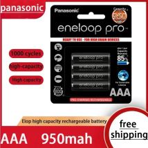 Batteria originale Panasonic Eneloop Pro 950mAh AAA per batterie ricaricabili ad alta capacità