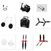 Accessori per aerei RC Caricatore USB Elica Carrello di atterraggio Pezzi di ricambio per aerei telecomandati adatti per P51D BF109 P40 Spitfire F4U