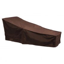 Outdoor-Lounge-Stuhl-Schutzhülle, wasserdichte Polyester-Taft-Abdeckung für Garten- und Terrassenmöbel mit Aufbewahrungstasche