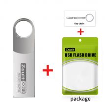 Zsuit 10PCS/Wholesale USB Stick Mini Pen Drive 4GB 3.0 USB Flash Drive Pendrive Memory Stick 32GB 64GB Waterproof Metal Key