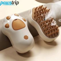 3 w 1 Steamy Pet Dog Brush Cat Steam Brush Electric Spray Cat Hair Brush Comb Massage Pet Grooming Tool Loose Hair Supplies