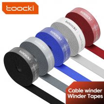 Toocki Organizer Wire Winder Ties auricolare Mouse Cord Management USB Charger Cable Protector per