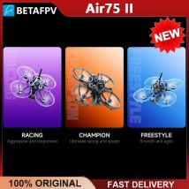 BETAFPV Air75 II ELRS 2.4G  Brushless Whoop Quadcopter 1S Ultralight 5IN1 II RC Mini Drone with FPV Camera VTX 2026 NEW