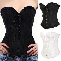 Gothic-Taillen-Cinching-Shapewear für Damen mit Schnürung im Korsett-Stil – Party-Clubwear zum Abnehmen von Silhouetten ​   Korsett in Übergröße