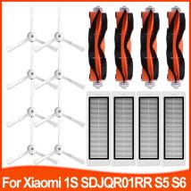Mopp Lumpen Pinsel HEPA Filter für Xiaomi 1S SDJQR01RR für Roborock S5 Max S50 S55 S6 Pure S6 Maxv Roboter staubsauger Zubehör