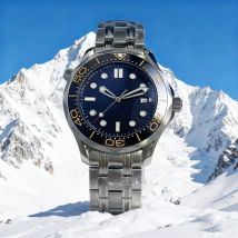 42mm high-quality silver case diving men's wristwatch ST1612/8215 movement automatic calendar luminous wristwatch
