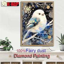Vogel Diy 100 % Fee Staub Diamant Malerei Kits Tier Quadrat Diamant Stickerei Kreuzstich AB Diamant Kunst voller Kristall Dekor