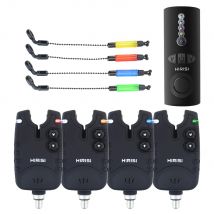 Wireless Carp Fishing Alarm Set 1+4  Waterproof Fishing Alarm Indicator SQ-4 Bite Indicator