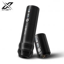 XNET Elite 2024 Kabellose Tattoo-Maschine, Rotationsstift, 34/38 Griff, kernloser Motor, 2400 mAh,