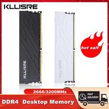 Kllisre Memoria DDR3 DDR4 8GB 16GB Ram 1600 1866 2666 3200 MHz Memoria de escritorio DIMM sin ECC