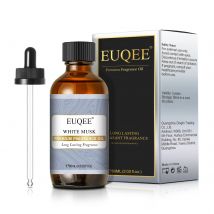 EUQEE 60 ml Premium-Duftöl, weiße Moschus, Meeresbrise, Kaugummi, Schokolade, Leder, Babypuder, Aroma, ätherisches Öl, 1 Stück