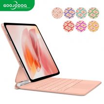 GOOJODOQ Tastiera magica per iPad Pro 11 pollici 4a/3a/2a/1a generazione iPad Air 11 M2 M3 Air 4 Air 5 Supporto galleggiante Tastiera Bluetooth
