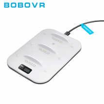 BOBOVR BD3 Super Dock di ricarica con display digitale Fornire ricarica rapida da 30 W per batterie B100 compatibili con BOBOVR S3 PRO