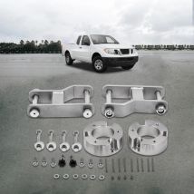 Distanziali per Ammortizzatori Anteriori da 2.5" e Posteriori da 2" per Sollevamento Sospensioni Nissan Navara D40