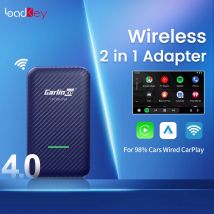 LoadKey & Carlinkit 4.0 Wireless CarPlay Android Auto Adattatore Wireless Per Toyota Volkswagen Audi Kia Volvo Nissan Benz Wifi BT