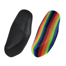 1pc Elektro fahrrad Sitz bezug Sommer atmungsaktive Bezüge Kissen Netz bezug neue Motorrad 3D Mesh Stoff Anti-Rutsch-Pad Roller Sitz