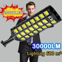 La più recente potente lampada solare per esterni con sensore di movimento Luce solare a LED ultra luminosa 3 modalità Luce solare da giardino Lanterna da giardino per percorso stradale