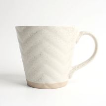Hochwertige 14-Unzen-Keramiktasse, Sesamglasur, mattes Finish, elegantes, langlebiges Design, perfekt für Kaffee, Milch, Tee, Heimbüro, moderne Tasse
