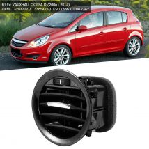 Riscaldatore della presa d'aria del cruscotto esterno 13203702 13365425 adatto per VAUXHALL CORSA D 2006-2014 ugello della presa d'aria del riscaldatore della presa d'aria del cruscotto