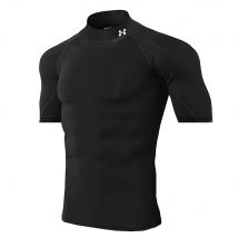 T-shirt da allenamento per corsa da palestra estiva a maniche corte a compressione per esercizi ad asciugatura rapida per top sportivi attillati elastici da uomo S-3XL
