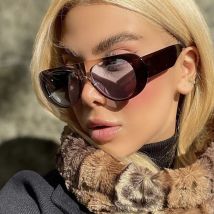3 stücke Vintage Marke Platz Gradienten Sonnenbrille Frauen Großen Rahmen Sonnenbrille Luxus Design Punk Shades Outdoor Reise Brillen