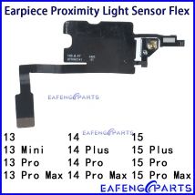 Proximity Light Sensor Flex Cable of Front Top Sound Ear Earpiece Speaker for IPhone 13 14 15 Mini Pro Max Plus +